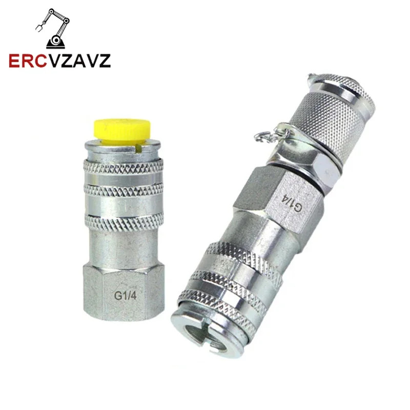 Hydraulic Pressure Test Quick Connector  main pump pressure female connector G1/4 For KOMATSU PC-20