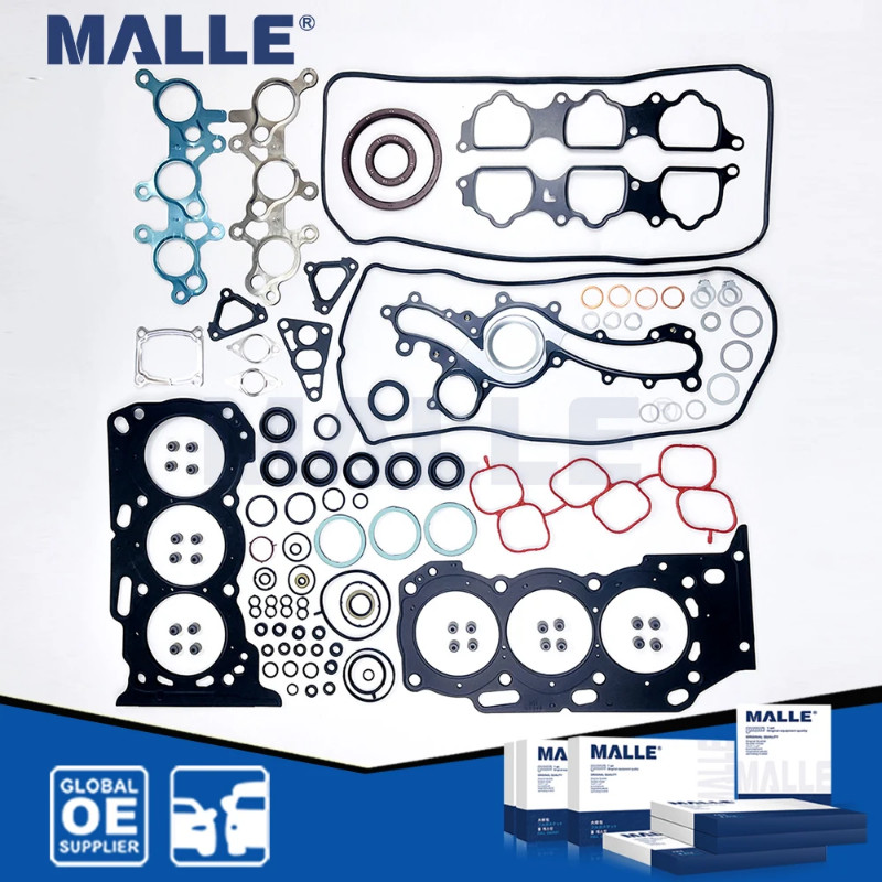 1GR Engine Full Overhaul Gasket Kit For Toyota Land Cruiser Prado 1GRFE GRJ150 Auto Car Accessories