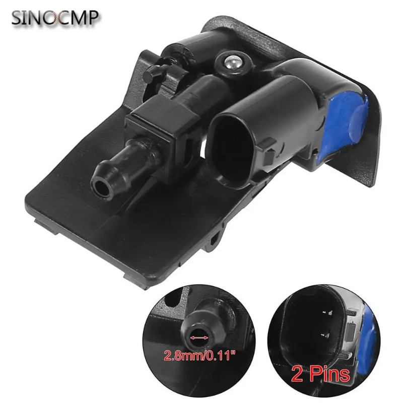 61667183343 Windshield Washer Sprayer Nozzle Windscreen Nozzle Jet for BMW X1 E84 X6 E71 Left Right