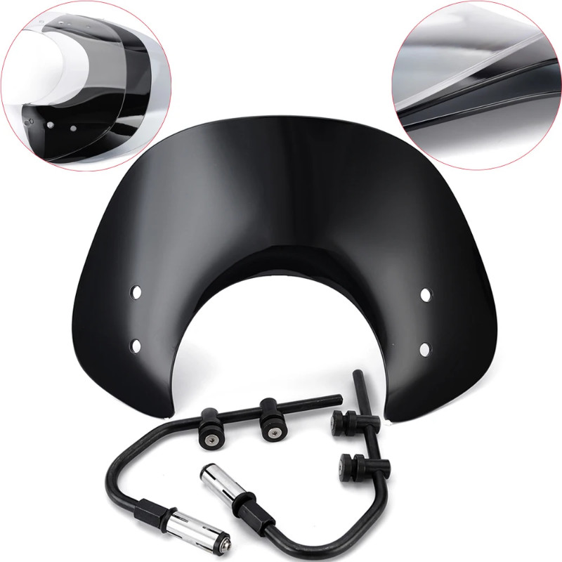 Windshield Windscreen For Piaggio Vespa LX50 LX125 LX150 GT200 GTS125 GTS250 GTS300 / LX 50 125 150