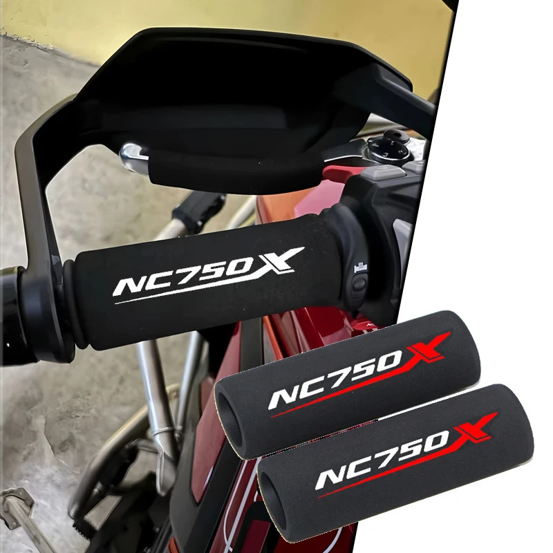 For HONDA NC750X NC 750X  Motorcycle Handle Anti-slip Cover Soft Sponge Grips Cover Handlebar Anti