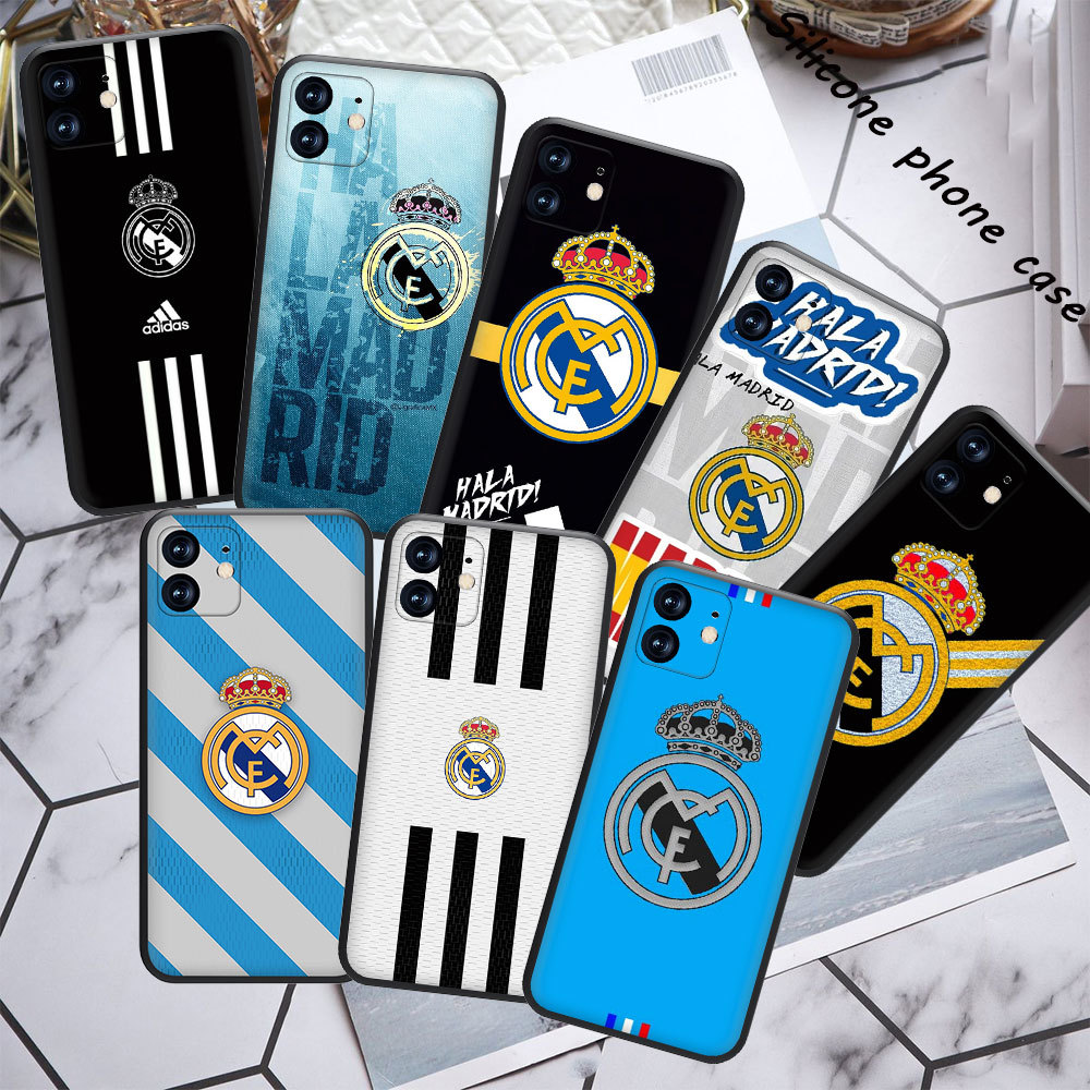 Vivo Y15S Y15A Y35 Y16 4G Y22 Y22S S1 Pro S16 S16Pro Y55 Y53T Y52S TPU Soft Case 9D42 Real Madrid ซิ