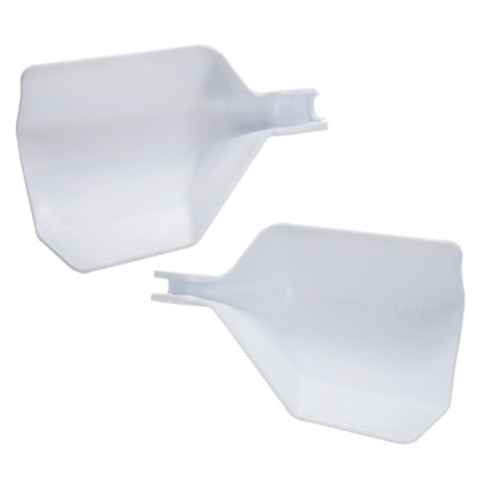 1 Pair Plastic Brush Handguard For YAMAHA DT50 1991-1995 DT125R 1991-2002 DT200R 1995-1996 DT200WR