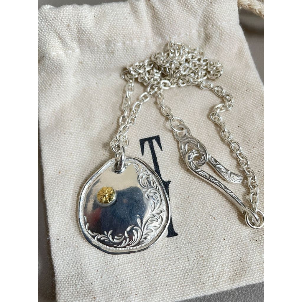Takahashi Goros Disciple Works) จี้สร้อยคอเงินทํามือ