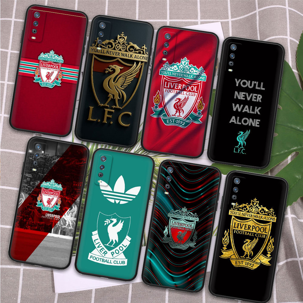 เคสโทรศัพท์สีดํานุ่มRealme C2 C3 C11 C12 C25 C15 C20 8i 8 8Pro 4G 8s 8 5G 3B50 Liverpool Clubส่วนบุค