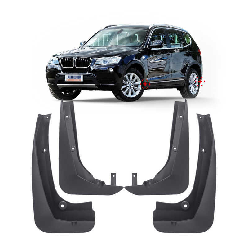เหมาะสําหรับ 11-17 BMW X3 BMW X3 F25 Mud Fps บังโคลนการค้าต่างประเทศ