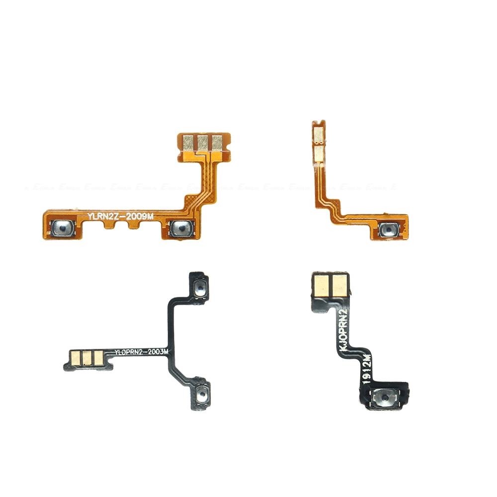 ปุ่มปรับระดับเสียงสวิตช์ไฟเปิดปิดคีย์ Flex Cable สําหรับ OPPO Reno2 Reno3 Pro F Z 4G 5G