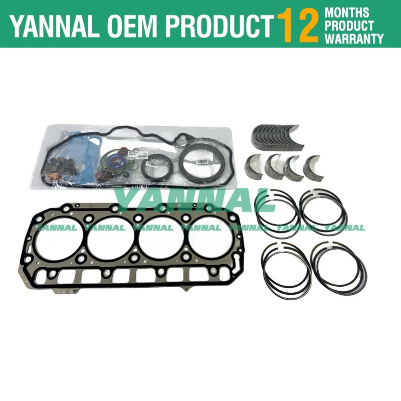 4IRQ2N Overhaul Re-ring Kit For INGERSOLL-RAND Compressor Engine Repair Parts