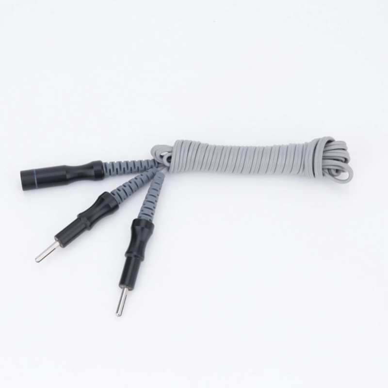 High-Quality Laparoscopic Bipolar Coagulation Forceps Cable Autoclavable