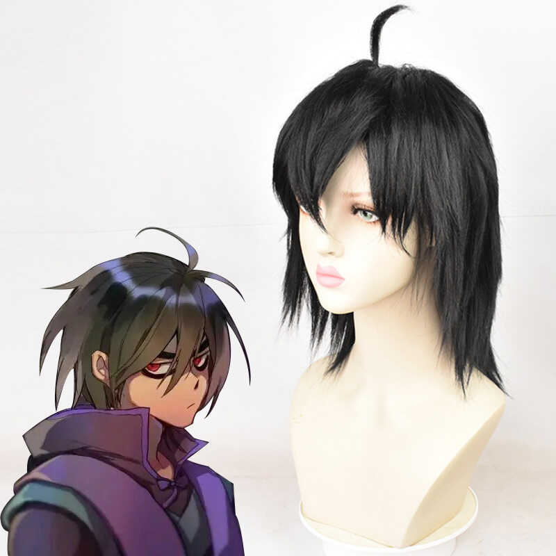 Huafei วิกผม Assassin Wu Liuqi cos วิกผม 567 Amnesia Mae Wu Liuqi คอสเพลย์วิกผม Harajuku วิกผม