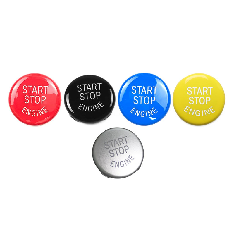 Car Engine Start Stop Button Cover For BMW E Chassis 1 3 5 Series X1 X3 X5 E84 X6 Z4 E60 E70 E71 E8