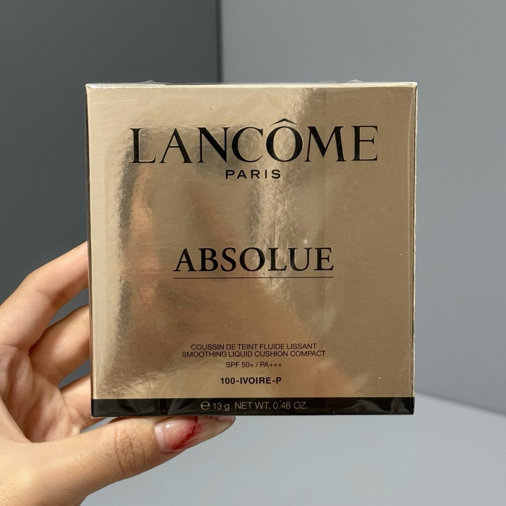 สไตล์ร้อนแรง P45 Lancome Pure Air Cushion 13g Real Shot พร้อมสต็อก❗3 ⃣ ⃣ สี100#110#130#✔เคาน์เตอร์คุ