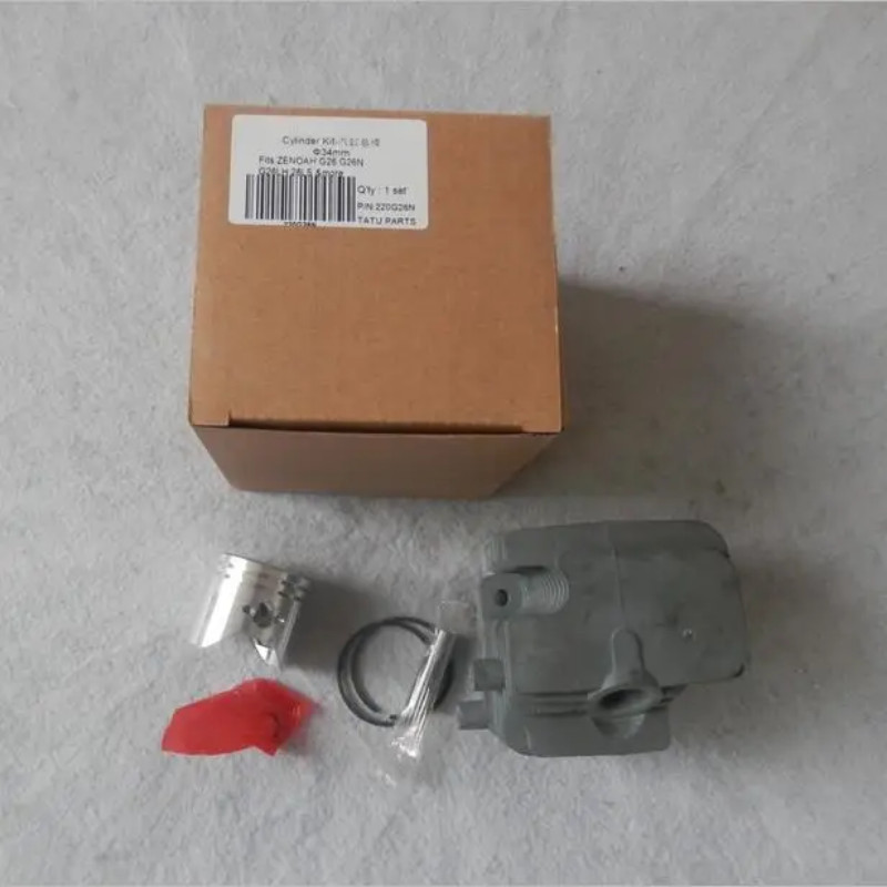 G26LS CYLINDER KIT 34MM FOR ZENOAH G26N G26LH HUSQVAR 226R 24.5CC 26cc POLE SAW SPRAYER ZYLINDER PI