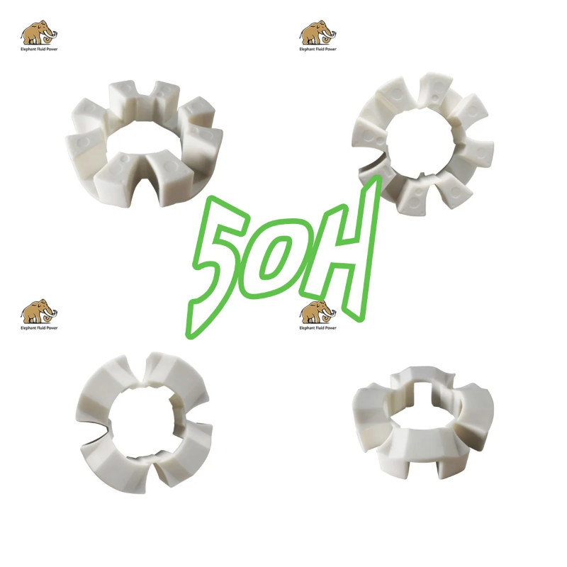 In stock Good performance Coupling flexible rubber coupling 50H White sold