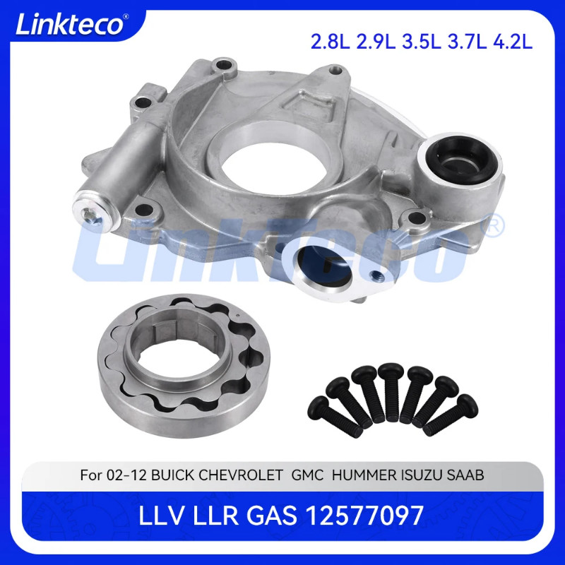 Engine Oil Pump Repair Kit Fit 2.8L 2.9L 3.5L 3.7L 4.2L LLV LLR For GMC Chevrolet Hummer H3 Trailbl