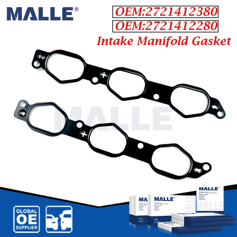 Intake Manifold Gasket Set For Mercedes-Benz C230 C350 CLK350 E350 R350 V6 M272 Engine  Car Accesso