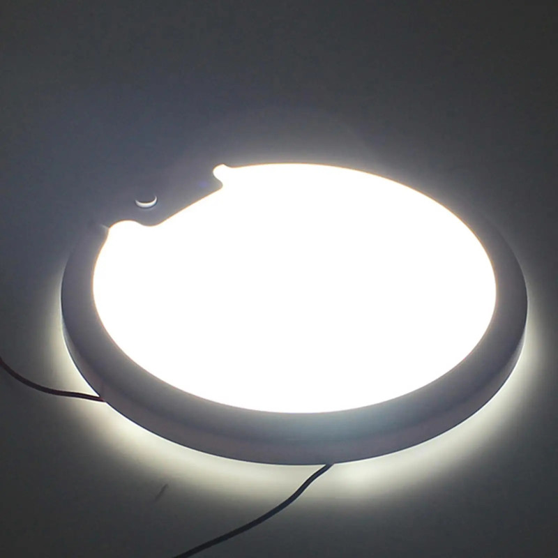 Car 12/24V Ceiling LED Panel Light RV 600-700LM Round Dome 10W Hotel
