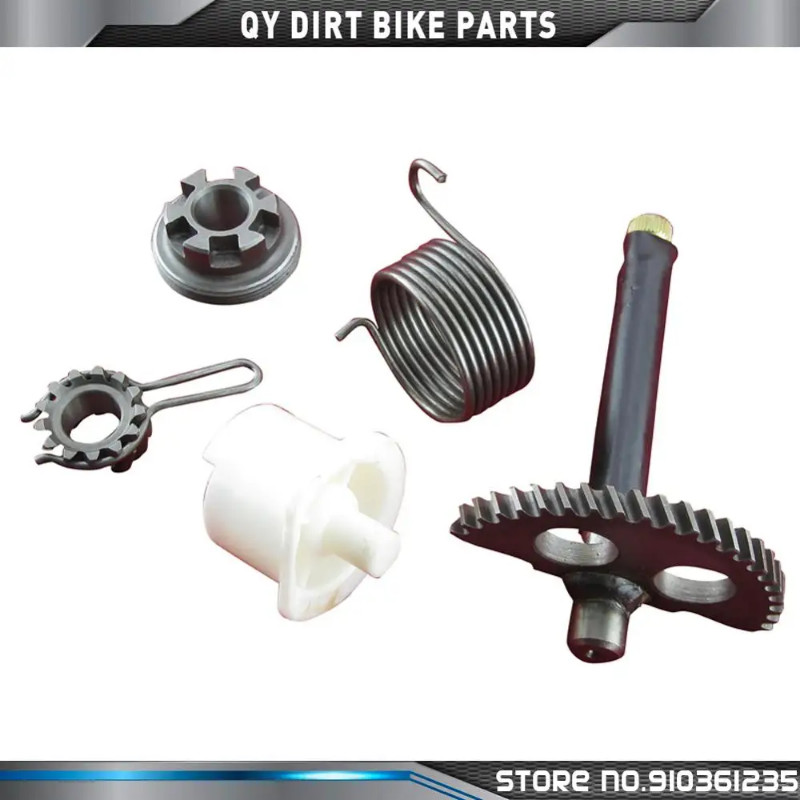 Motorcycle Kick Start Shaft Gear Spring Kit for Yamaha PW50 PW 50 Dirt Bike