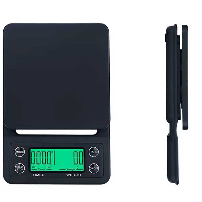 อิตาเลี่ยน Hand-Brewed Coffee Scale 0.1G Multifunctional Timing Coffee Scale Kitchen Scale Bar Count