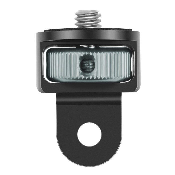 Feichao เหมาะสำหรับกล้องอะแดปเตอร์ GoPro13 กรงกระต่าย 360 ° ตัวเชื่อมต่อแบบหมุนขาตั้งกล้อง 1/4 อะแด