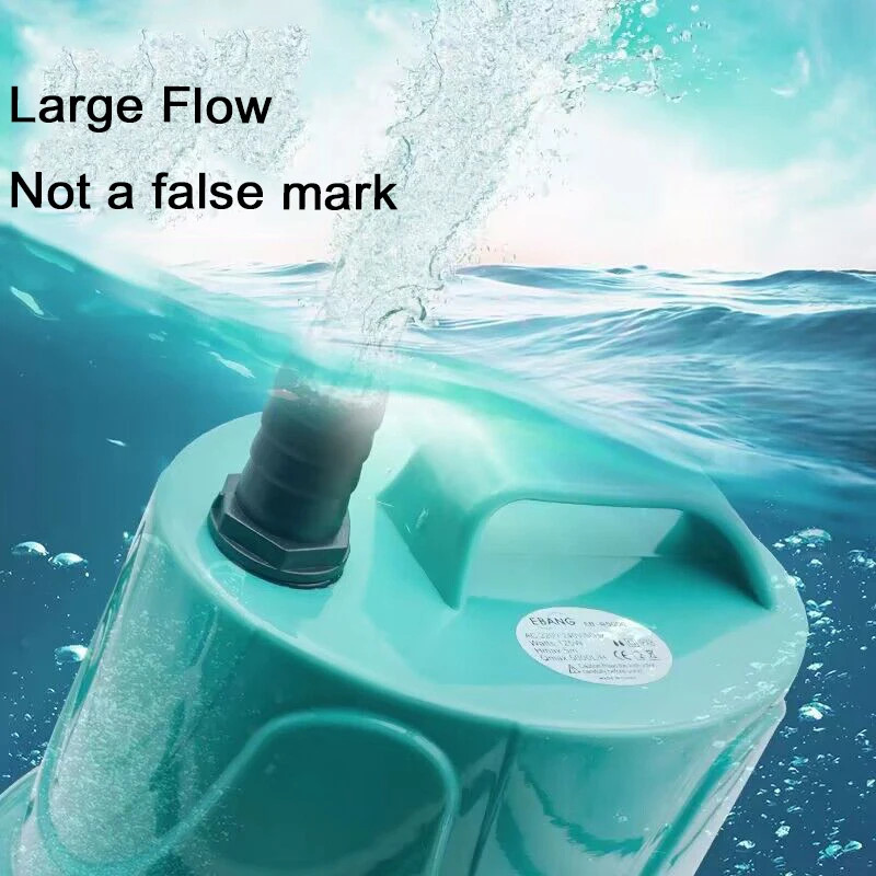 Feces Suction Pump Fish Tank Submersible Pump Bottom Suction Aquarium Filtration Silent