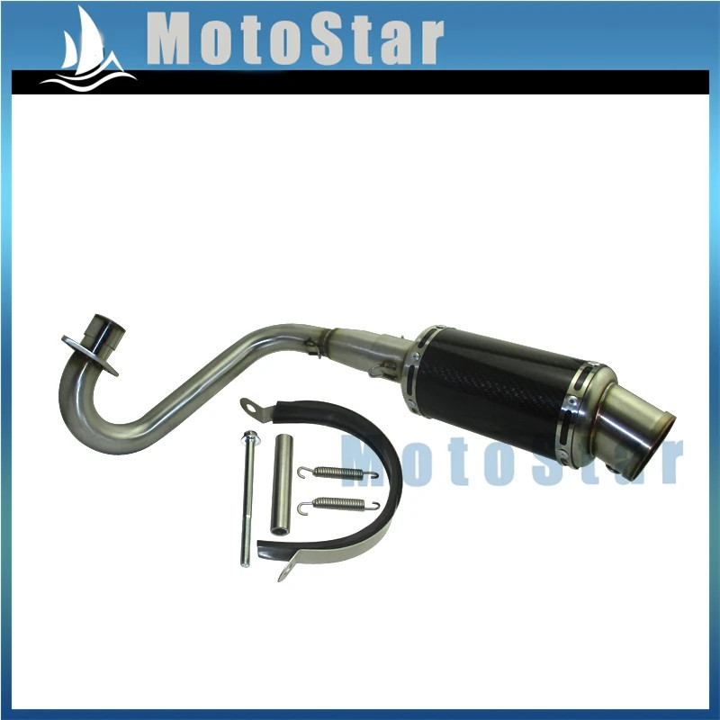 Stainless Steel Exhaust Muffler For Honda Z50 50cc to 190cc Horizontal Engines