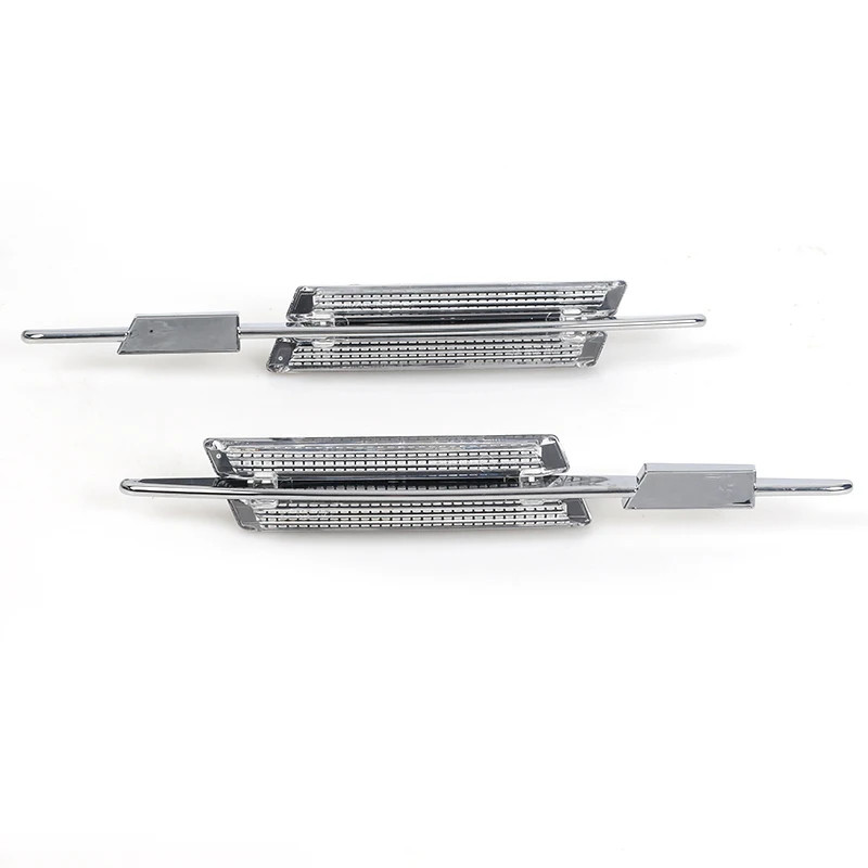 2Pcs LED Amber Side Marker Turn Signals Indicator Light For BMW 1/3/5Ser E60 E61 E81 E82 E87 E88 E9