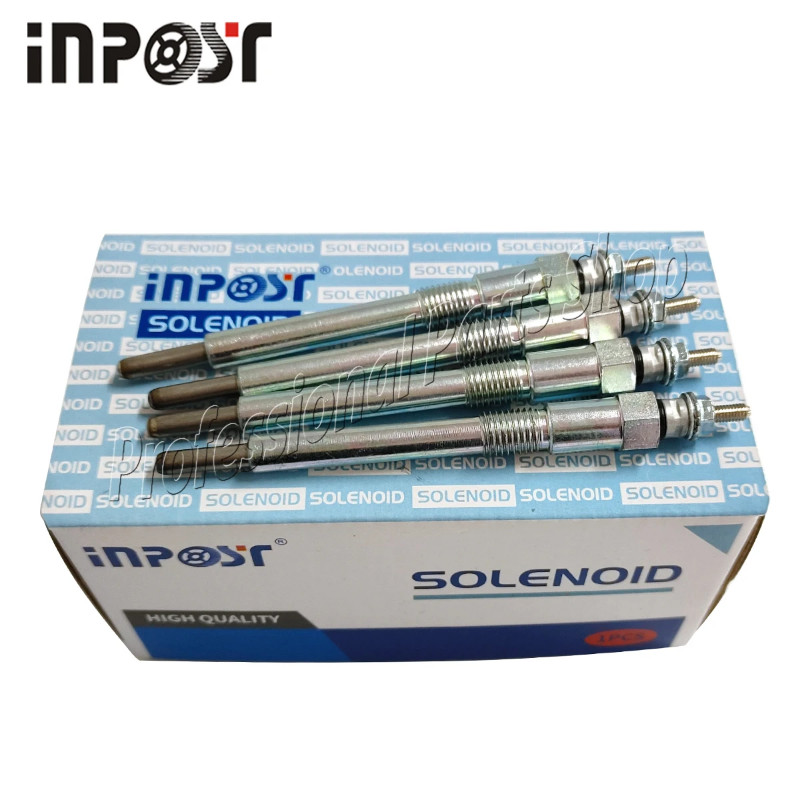 New 4pcs Glow Plug 17331-65510 1733165510 For Kubota V2203 V2403 V2003 Engine