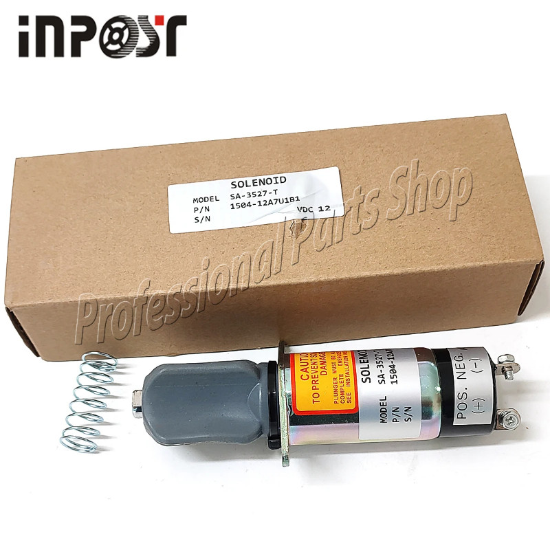 SA-3527-T New Diesel Shut Down Solenoid 1504-12A7U1B1 12V for Woodward