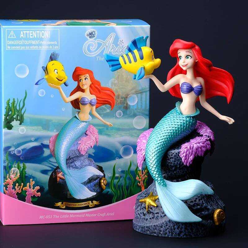 C 1Cm The Little Mermaid Ariel Figure Ornamen, Figure Models, Baking And Home Decoration, Children'