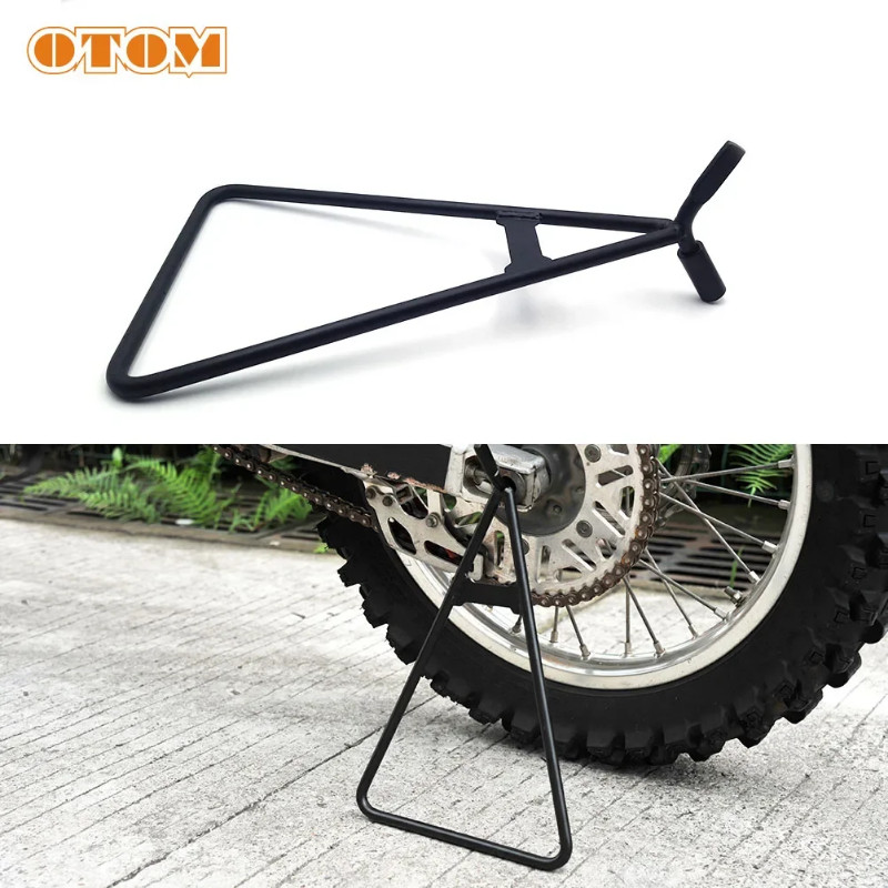 OTOM Universal Motocross Kickstand Triangle Stand Steel Triangular Side Brace Support for KTM HUSQV