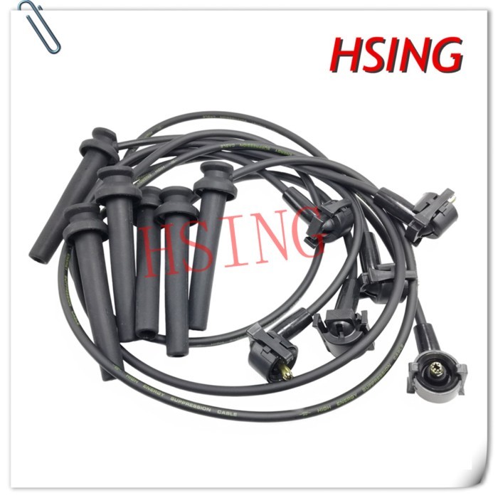 Ignition Cable Spark Plug Wire Set Fits For Mazda MPV Ford Contour Mercury Cougar V6 2.5L ***Part N