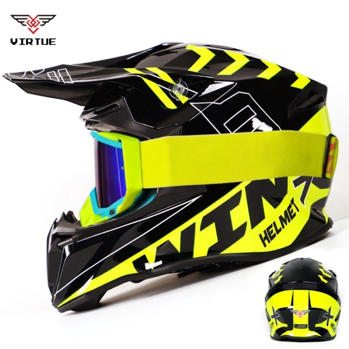 Safety Motocross Helmet Casco Motocross Bicycle Downhill Capacete ATV Cross Helmet Child Motorcycle
