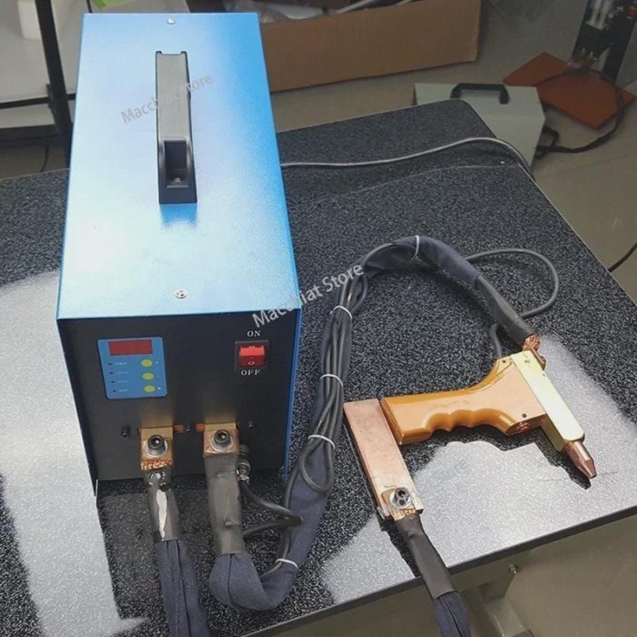 Portable welding gun type lithium battery spot welding machine stainless steel resistance spot weld