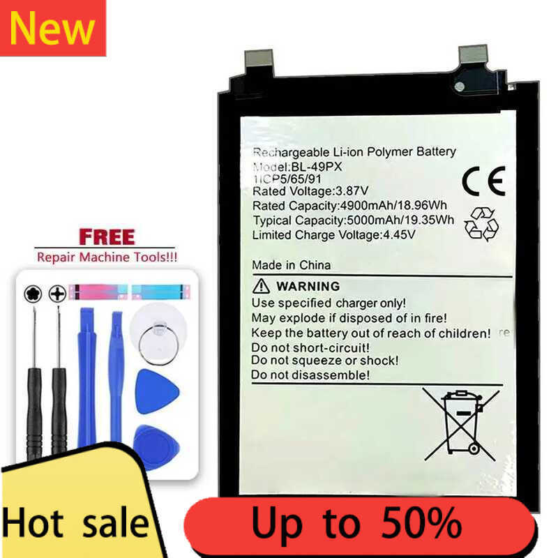 Mobile Phone Battery BL-49PX 5000mAh For Tecno Note 30 Pro Vip GT 10 Pro Zero 30 4G X6731