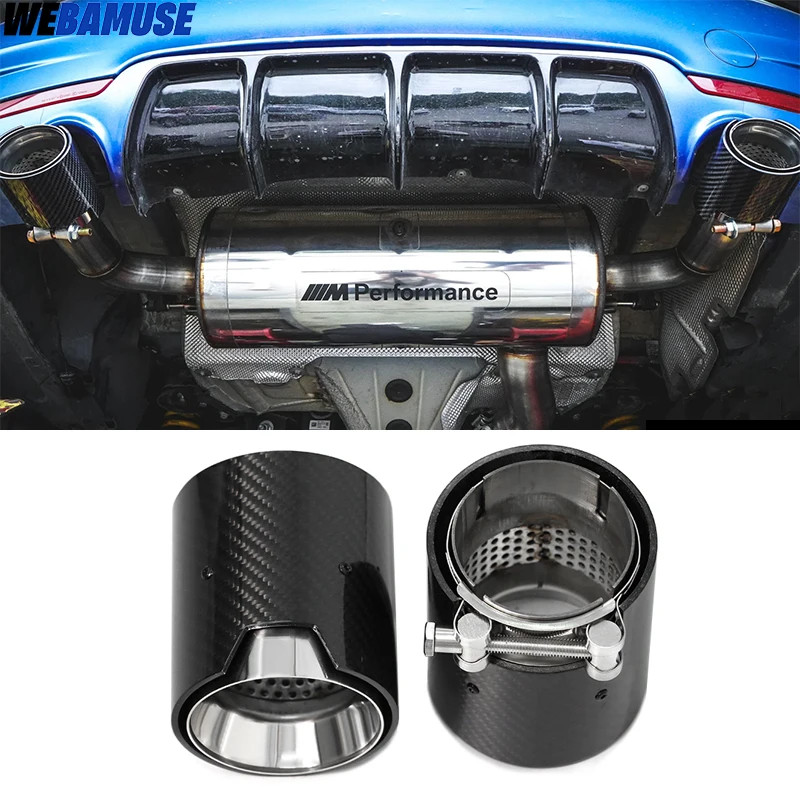 For BMW 3 Series 320i 330i 4 Series 425i 428i 430i 440i B48 B58 M Performance Exhaust Carbon Fiber