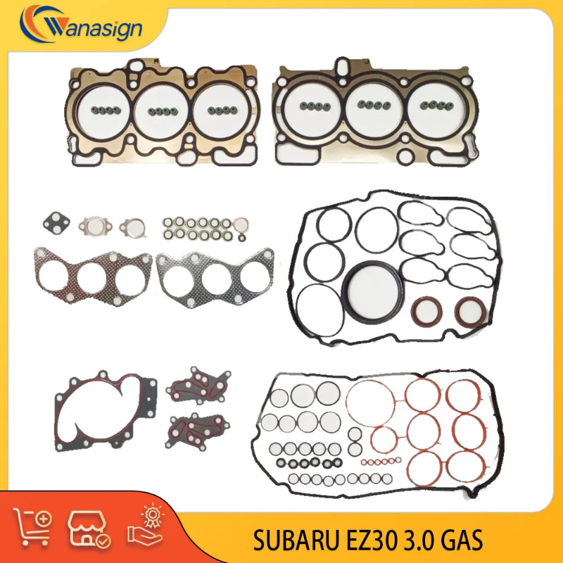 AUTO ENGINE PARTS Overhaul Repair Kit Gasket Set For SUBARU LEGACY OUTBACK TRIBECA 3.0L H6 3.0T GAS