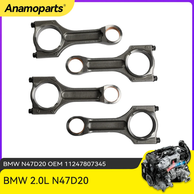 Engine Connecting Rod Fit 2.0 L For BMW X1 X3 X5 E81 E87 F20 F27 120d 123d N47 N47D20 N47D20A  Dies