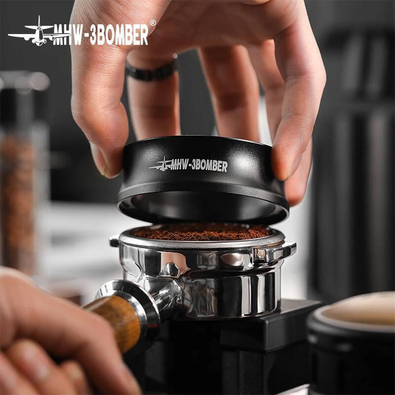 ขาย MHW-3BOMBER 51-58 มม.กาแฟแม่เหล็กยาช่องทางใช้งานร่วมกับ 58 มม.Portafilter Espresso Dosing Ring H