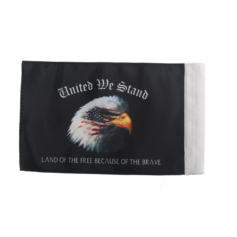 Rack Rear Side Flag Pole Flagpole Kit Mount Motorcycle Flag Shelf Flag Pole Fit For Honda Gold Wing