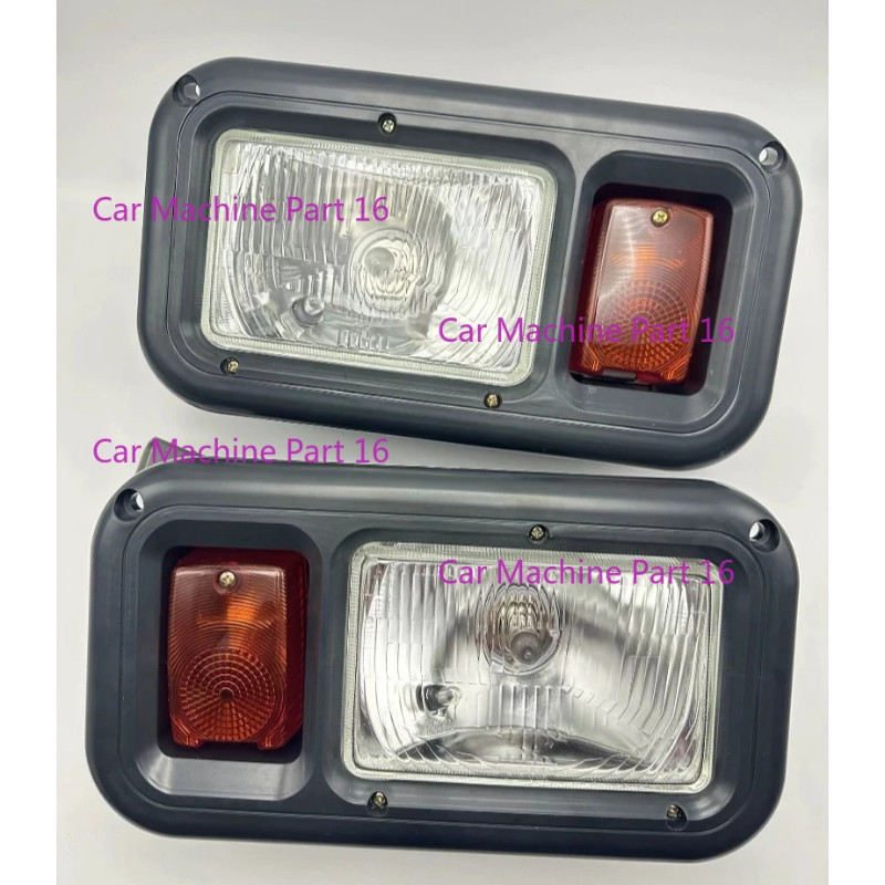 FOR Doosan Daewoo DH150W-7/210-7/DX60 DH130W-5-7 Wheel Dig Headlight  Excavator Tail Working Side L