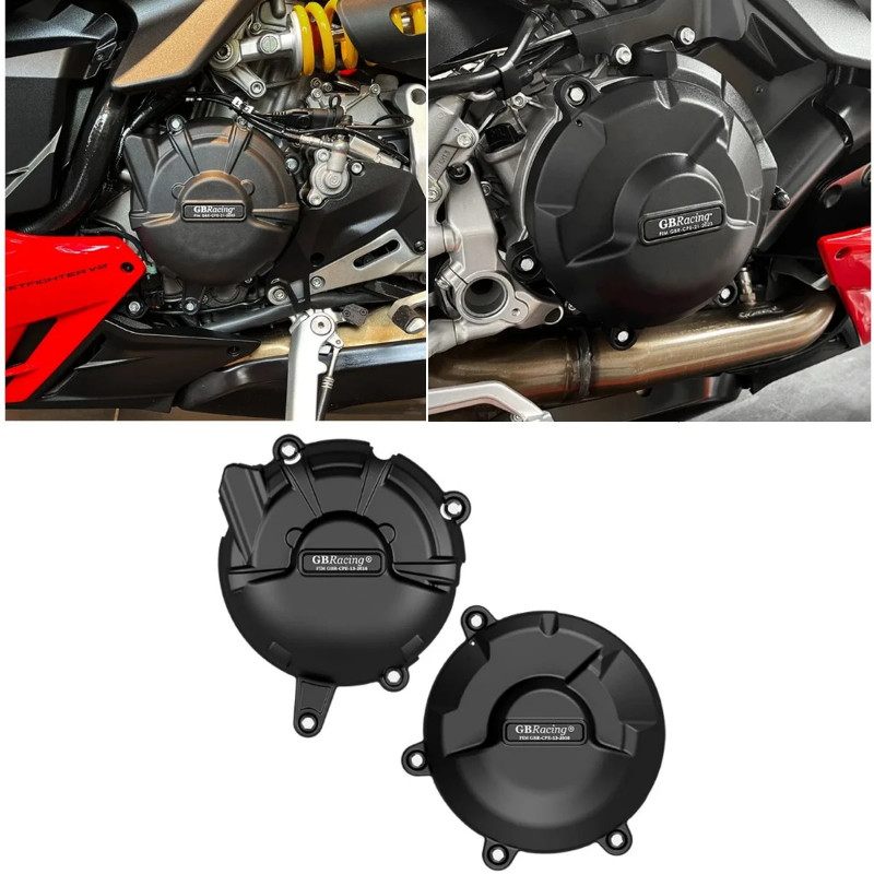 For DUCATI STREETFIGHTER V2 2022-2023 Motorcycles Engine Cover Protector Case