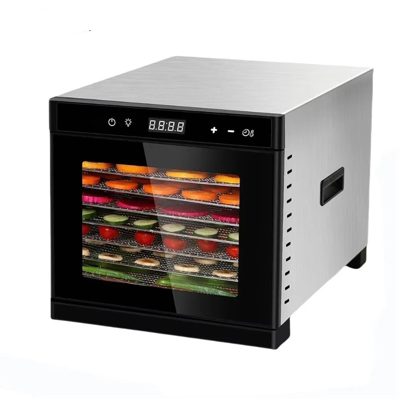 Fruit Dryer Vegetable Seafood Dehydration Machine for Food Dehydrator-food Dryer 8 Trays Stainless