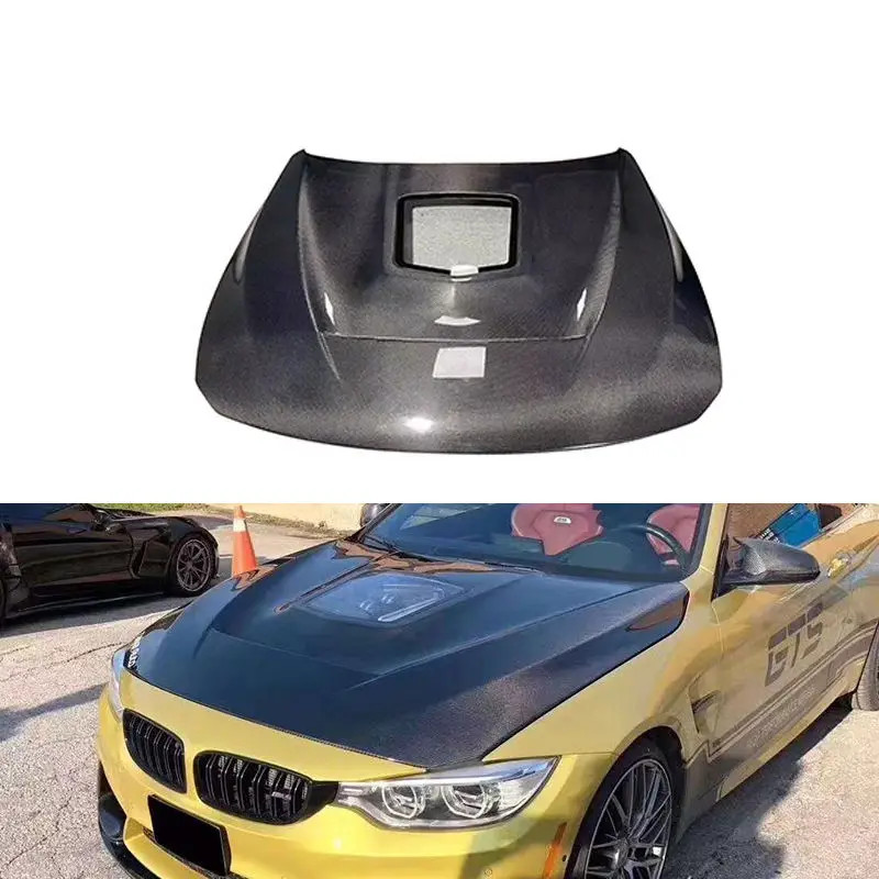 Clear Style OEM Carbon Fiber Front Engine Bonnet Hood for BMW M3 G80 M4 G82 G83，100% tested well