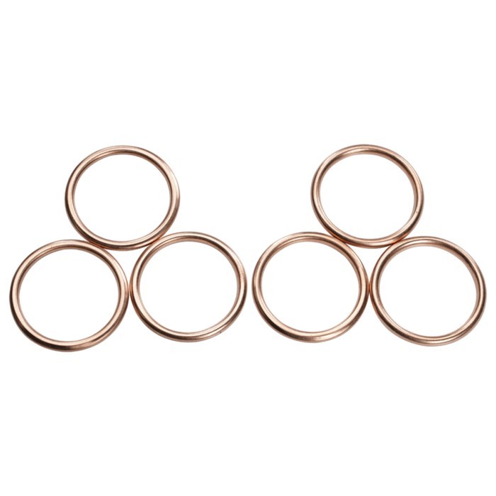 LOPOR Motorcycle Exhaust Pipe Gasket For Honda VF750C V45 Magna 1994-2003 VT600C Shadow VLX 1991-20