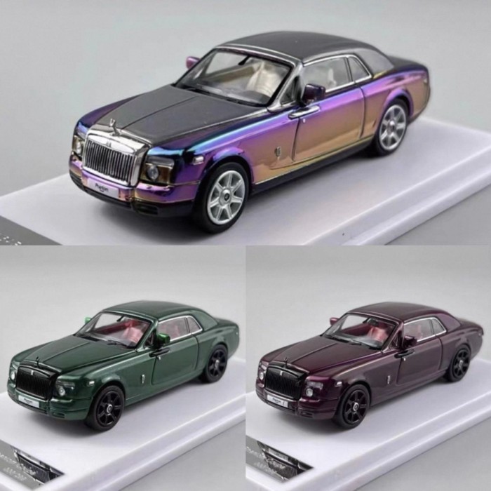 พร้อมส่ง DCM 64 Rolls Royce Rolls Royce Phantom โมเดลรถโลหะผสมสองประตู
