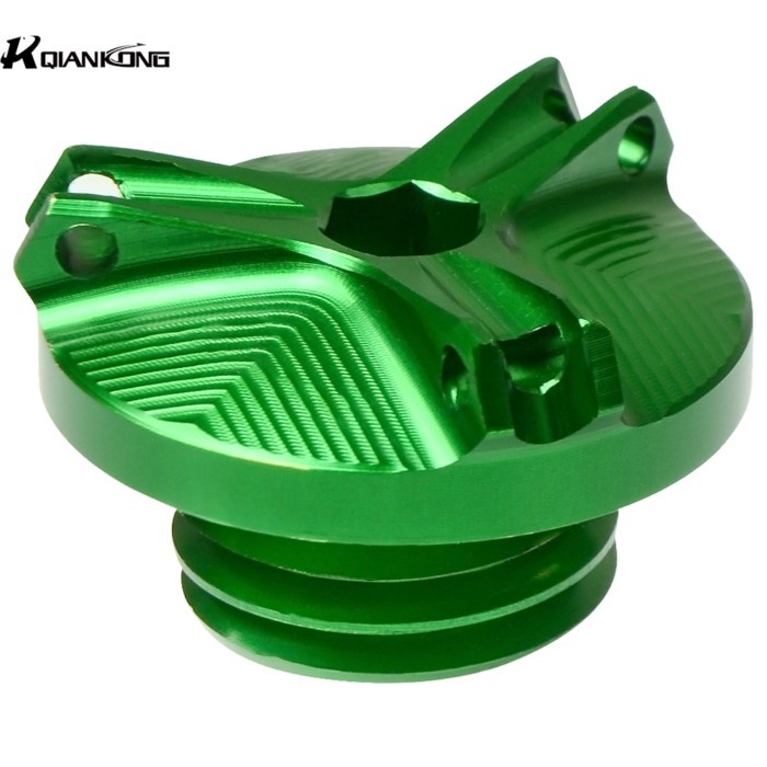Motorcycle Accessories Engine Oil Cup Plug Cover New For Kawasaki ZX-9R ZX 9R 1998-2003 2002 2001 2