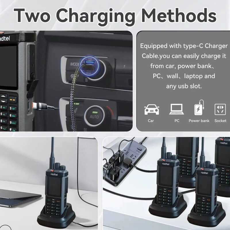 ▥ Rt-880G 10W APRS + GPS Ham วิทยุ Cross Band Repeater คลื่นสั้น HF SSB CB Walkie Talkie Radtel
