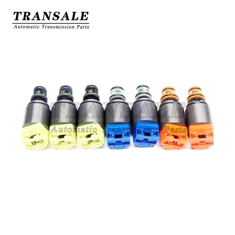 7Pcs 6HP21 6HP28 ZF6HP21 ZF6HP28 Transmission Solenoid Kit Auto Parts For BMW Audi Jaguar Land Rove