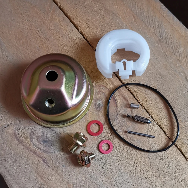 2 Pack Carburetor Bowl Kit KOHLER CH260 CH270 CH395 CH390 Include Bowl, Gasket, Float, Pin, Screw,